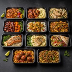 Custom selection of Eat Lean meals